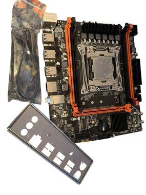 X99H LGA 2011 3 Motherboard, 4 DDR4 Gaming Motherboard Motherboard Used